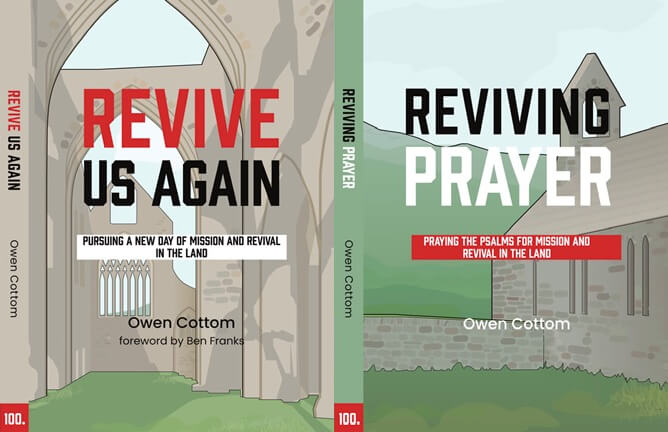 Front Cover of the Revive Us Again Book